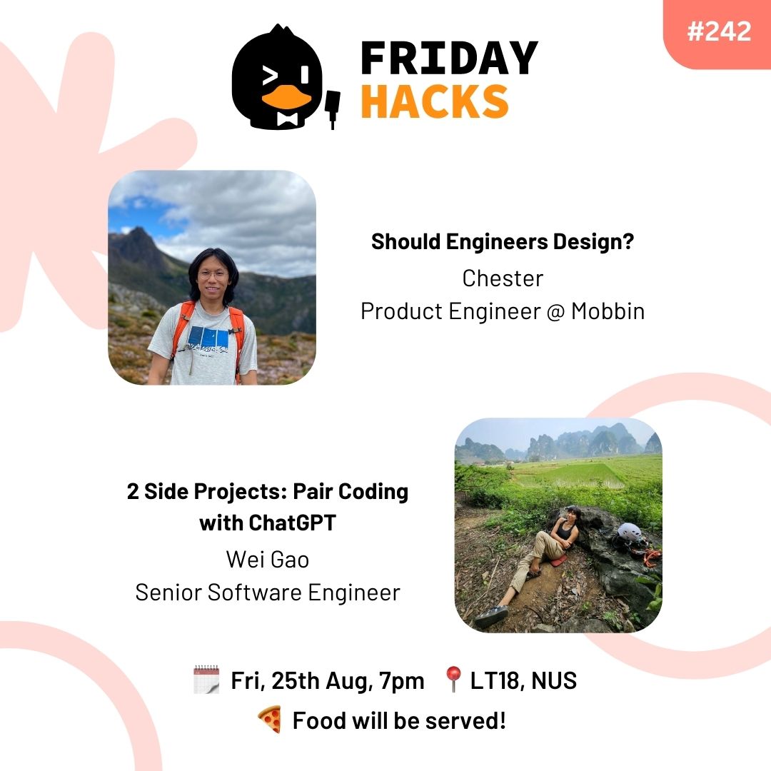 Friday Hacks #242 Poster